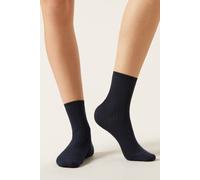 Calzedonia Calzini a Coste Donna Blu Taglia 39-41
