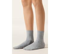 Calzedonia Calzini a Coste Donna Grigio Taglia 39-41