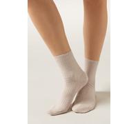 Calzedonia Calzini a Coste Donna Naturale Taglia 39-41