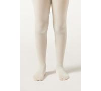 Calzedonia Collant Coprente 70 Denari Glitter da Bambina Bambina Avorio Taglia 4-6 ANNI
