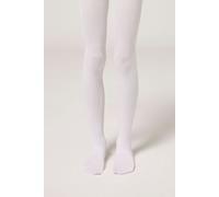 Calzedonia Collant Coprente 70 Denari Glitter da Bambina Bambina Bianco Taglia 2-4 ANNI