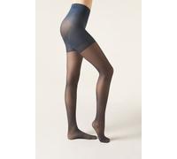 Calzedonia Collant Velati 30 Denari Strong Sculpt Donna Blu Taglia 4