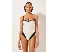 Calzedonia Costume Intero Imbottito Double Bikini Donna Taglia M