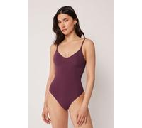 Calzedonia Costume Intero Invisible Bonding Donna Bordeaux Taglia M