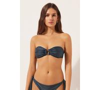 Calzedonia Fascia Costume Glowing Python Donna Blu Taglia 2