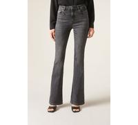 Calzedonia Jeans Elasticizzati a Zampa Donna Grigio Taglia L