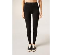 Calzedonia Leggings Termici Donna Nero Taglia M