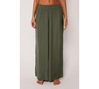Calzedonia Pantaloni a Palazzo Lucidi Donna Verde Taglia L