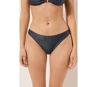 Calzedonia Slip Costume Glowing Python Donna Blu Taglia XL