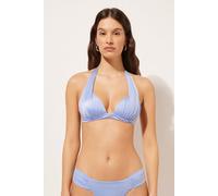 Calzedonia Triangolo Imbottito Graduato Costume Shiny Satin Donna Taglia 3
