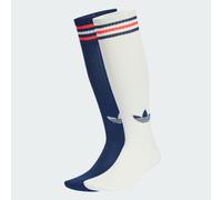Calzettoni 3-Stripes (2 paia) Off White / Night Indigo 40-42