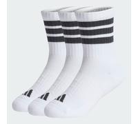 Calzettoni 3-Stripes imbottiti confezione da 3 paia bambini e bambine White / Black / Black 28-30