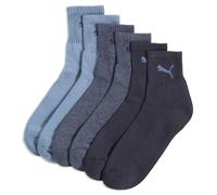 Calzettoni PUMA Unisex corti (confezione da 3), Abbigliamento, Blu, 43-46 43-46