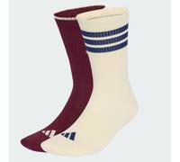 adidas Unisex - Adulto Stadium Graphic Sock 2 Pair Pack Socks, maroon/ivory/dark blue, L
