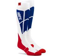 Calzini 100 Percent - 100% Hi Side Perf Blu S/M (24008-022-17)