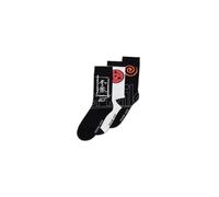 Calzini 3 Paia Naruto Simbolo 43/46 Anime - Accessori