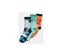 Pokemon: Crew Socks - Multicolor (Calzini Unisex Tg. 43/46) (3 Pack) -