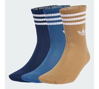 Calzini 3 pairs 3-Stripes Ash Blue / Night Indigo / Cardboard 40-42
