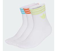 ADIDAS ORIGINALS Calzino '3-Stripes Ankle 3 Pairs' azzurro / giallo chiaro / arancione scuro / bianco Donna - Abbigliamento - Intimo - Calzini e calze ADIDAS ORIGINALS 43-45