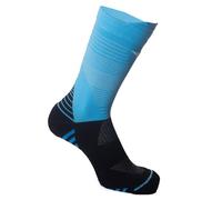 Calzini a compressione da donna, da uomo, a metà polpaccio, senza cuciture, resistenti all'usura, traspiranti, per corsa, ciclismo, MTB, turchese, 37-39 EU, Turchese, 37-39 EU