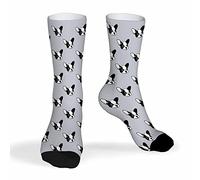 Calzini A Metà Polpaccio Dog French Bulldog Calze Sportive Comodo Socks Calcio Antiscivolo Calzini Sportivi Marito Perciclismo Corsa