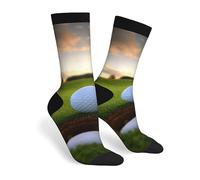 Calzini A Metà Polpaccio Fun Golf Calze Sportive Traspirante Sport Calzettoni Elastico Socks Calcio Per Marito Ciclismo Palestra