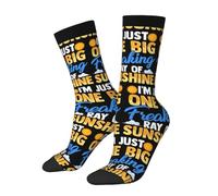 Calzini A Metà Polpaccio I'M Just A Freaking Ray Of Sunshine Sport Calzettoni Elastico Calzini Sportivi Traspirante Socks Calcio Marito Peranniversario Ciclismo