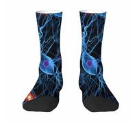 Calzini A Metà Polpaccio Toes And Heels Black Active Nerve Cells Calzini Sportivi Comodo Socks Calcio Antiscivolo Calze Ciclismo Ciclismo Peranniversario Marito