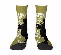 Calzini A Metà Polpaccio Toes And Heels Black Bagpiper Sport Calzettoni Comodo Calze Sportive Antiscivolo Socks Calcio Corsa Perpalestra Ciclismo