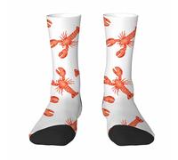 Calzini A Metà Polpaccio Toes And Heels Black Lobster Sport Calzettoni Traspirante Calzini Sportivi Resistente Socks Calcio Corsa Perpalestra Anniversario