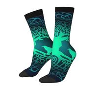 Calzini A Metà Polpaccio Vikings Norse Mythology Tree Of Life Calzini Sportivi Resistente Calze Ciclismo Antiscivolo Calze Sportive Marito Perpalestra Corsa