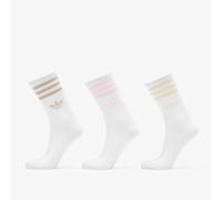 Calzini adida 3-tripe Crew ock 3-Pack Wonder White/ Clear Pink/ Wonder Beige S