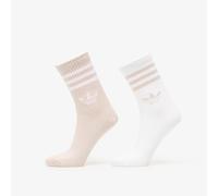 Calzini 3-Strisce Glitter Crew 2 Paia Blush Pink / White 37-39