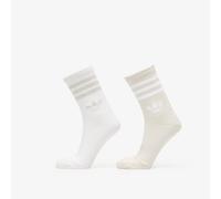 Calzini adida 3-tripe Glitter Crew ock 2 Pair Ice Gold Met./ White S
