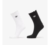 Calzini adida Ruffle Crew ock 2 Pair Black/ White S