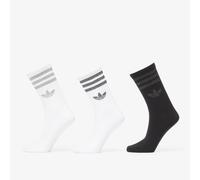 ADIDAS ORIGINALS Calzino '3 STRIPES GLITTER CREW 3 PAIRS' antracite / nero / argento / bianco Donna - Abbigliamento - Intimo - Calzini e calze ADIDAS ORIGINALS 34-36
