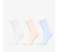 Calzini adidas Trefoil Crew Sock Cushion 3-Pack White XS