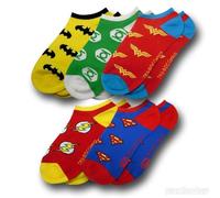 Calzini Alla Caviglia Di DC COMICS 6 Paia