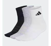 adidas Mixte THIN&LIGHT SPORTSWEAR ANKLE SOCKS 3 PAIR PACK, medium grey heather/white/black, 2.5-4