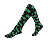 Calzini Alti Sono Dont Like Me, Fuck Off, Problem Solved Compression Socks Comodo Contenitive Donne Calzini Elastico Calze Contenitive Per Trekking Recupero Escursioni 50Cm