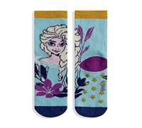 Calzini antiscivolo bambina Disney Frozen Elsa e Anna in cotone bimba lurex 5686
