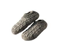 Calzini Antiscivolo In Maglia A Cavo Foderati In Sherpa Caldi Taglia 6-11