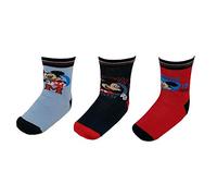 CALZINI ANTISCIVOLO MICKEY MOUSE DISNEY TOPOLINO IN COTONE MERCERIZZATO 3 PAIA TAGLIE 19/22 - MIK508460