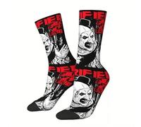 Calzini Art the Clown, colorato Terrifier 2 slash horror movie film unisex