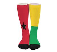 Calzini atletici con bandiera della Guinea-Bissau Calzini casual colorati alla moda per uomo e donna