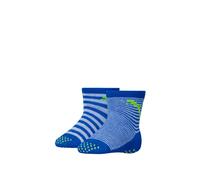 Calzini Baby Classic PUMA in confezione doppia, Abbigliamento, Blu Verde Combo, 19-22 19-22