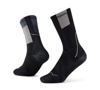 Buff - Calze da running Coolnet Crew - Traspiranti, controllo odori - Unisex M EU 39-41 Nero