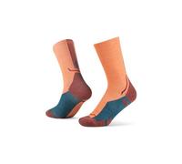 Calzini buff mid lw merino arancione