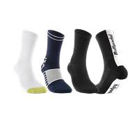 Calzini Bullpadel BP255l Nero/Verde/Blu navy 2025 (Pacchetto x3) 38/41 M