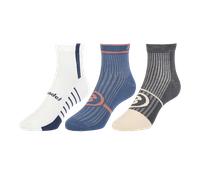 Calzini Bullpadel BP2561 Nero/Blu/Bianco (Pacchetto x3) S